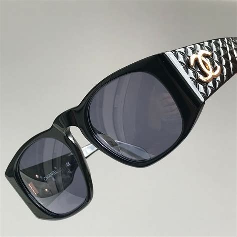 chanel rubber blue quilted sunglasses|15 Best Chanel Sunglasses For A Classic French .